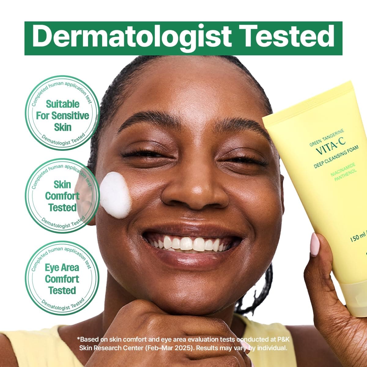 Goodal Green Tangerine Vita C Cleansing Foam