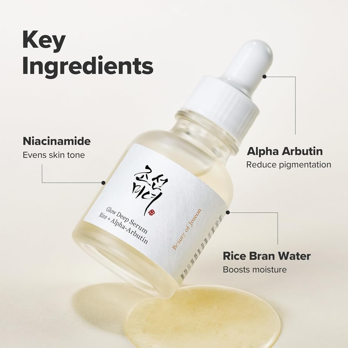 Beauty Of Joseon Glow Deep Serum : Rice + Alpha-Arbutin