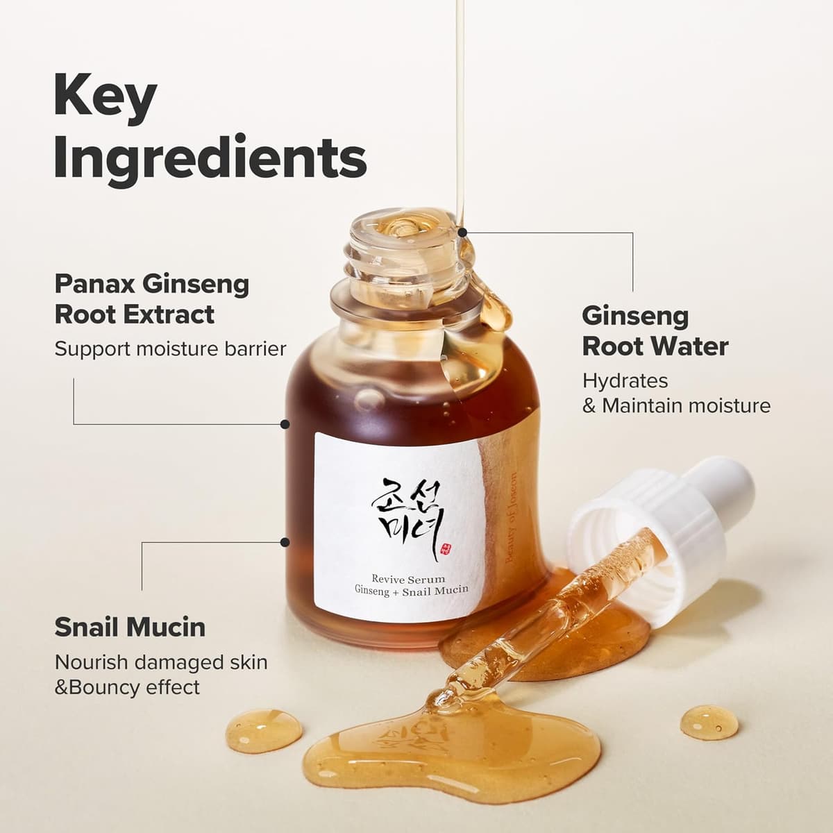 Beauty Of Joseon Revive Serum - Ginseng + Snail Mucin