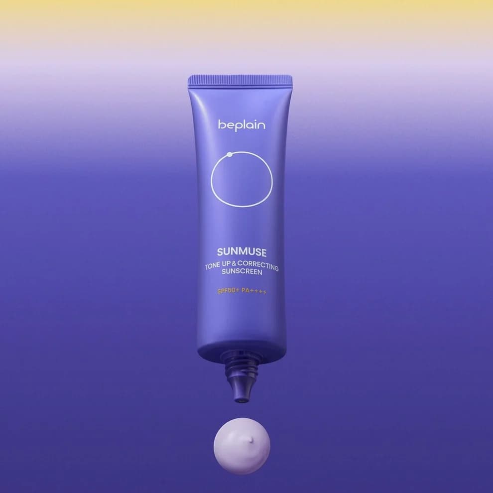 beplain Sunmuse Tone Up & Correcting Sunscreen SPF50+ PA++++