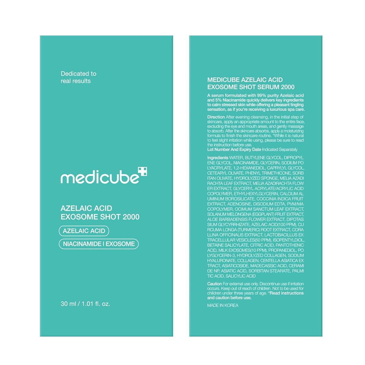 Medicube Azelaic Acid Exosome Shot 2000
