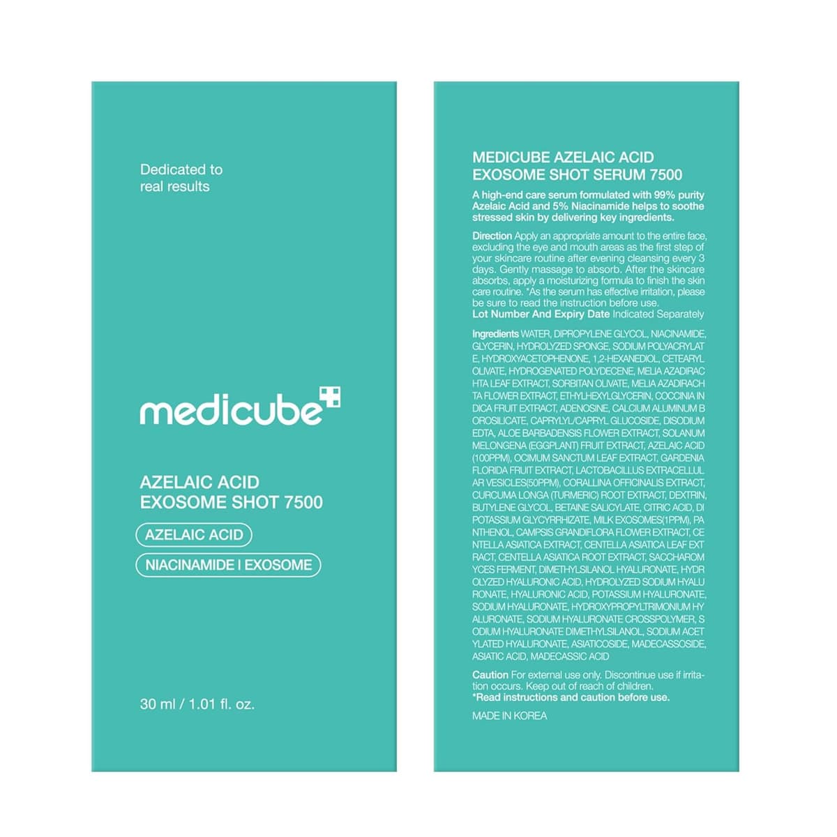 Medicube Azelaic Acid Exosome Shot 7500