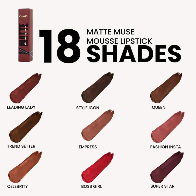 Mars Matte Muse | Mousse Lipstick