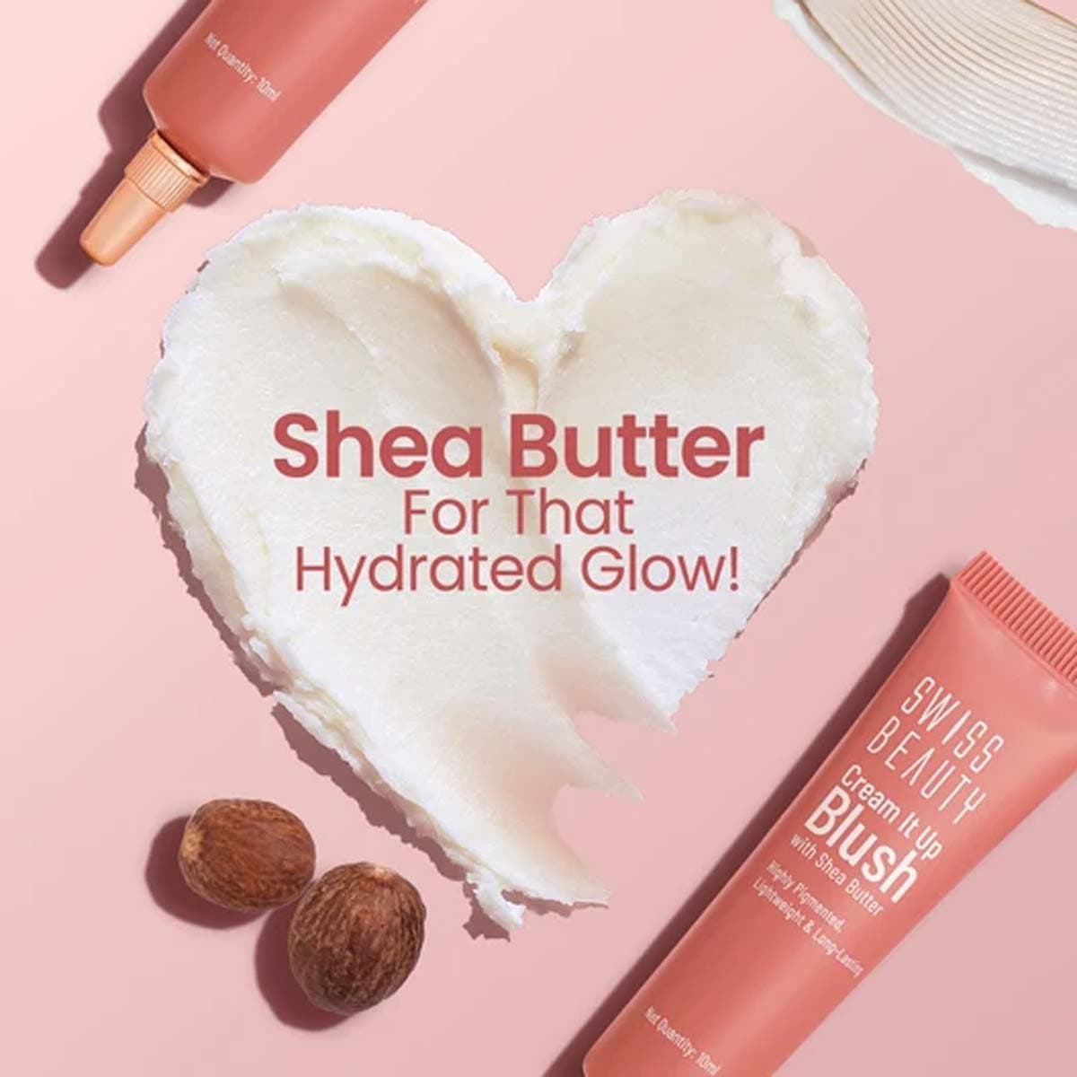 Swiss Beauty Cream It Up Blush with Shea Butter