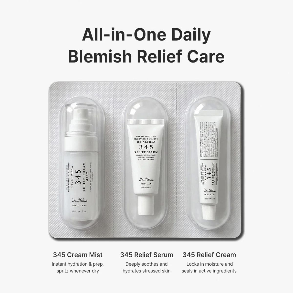 Dr. Althea 345 Travel Set