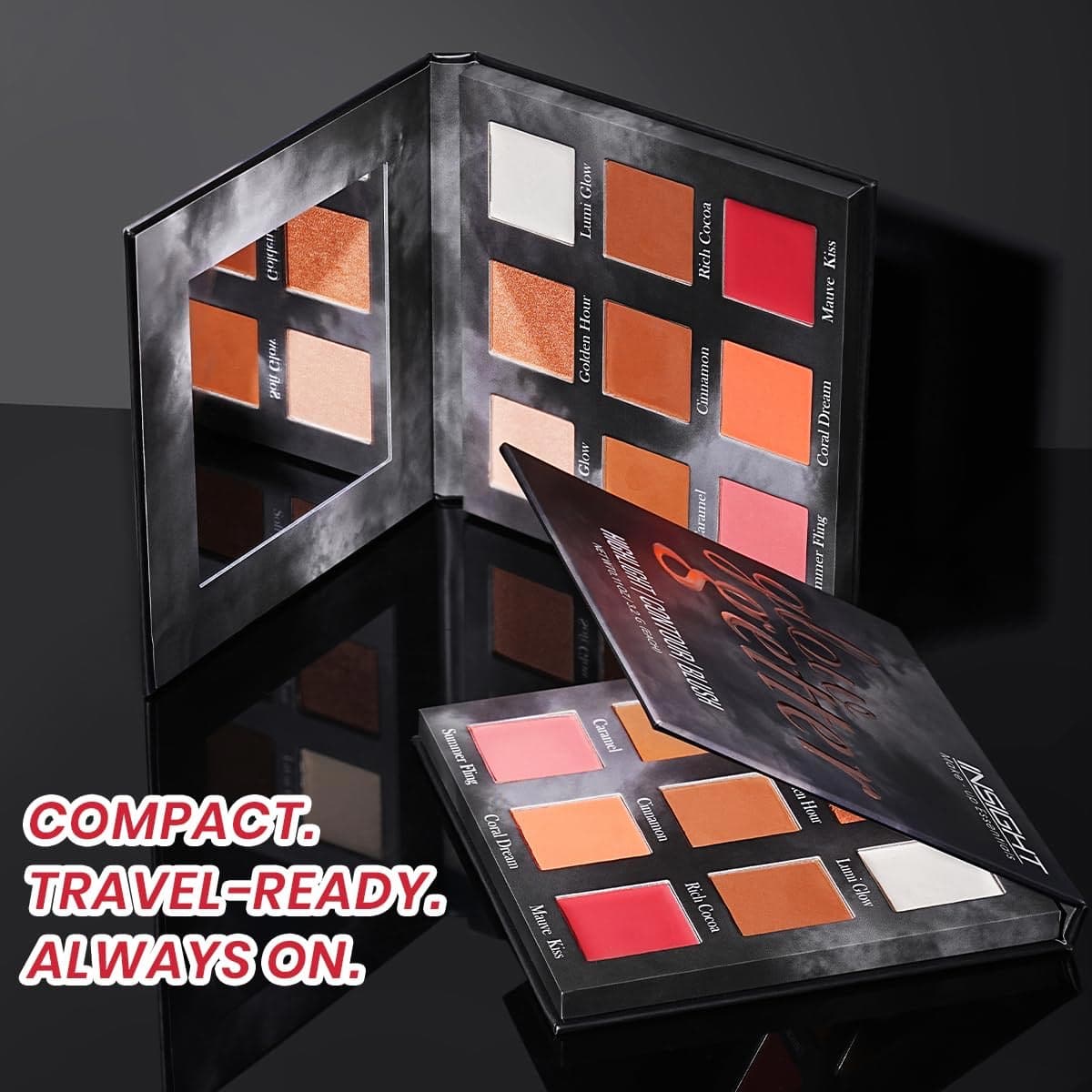 Insight Glow Getter Highlighter Contour & Blush Palette