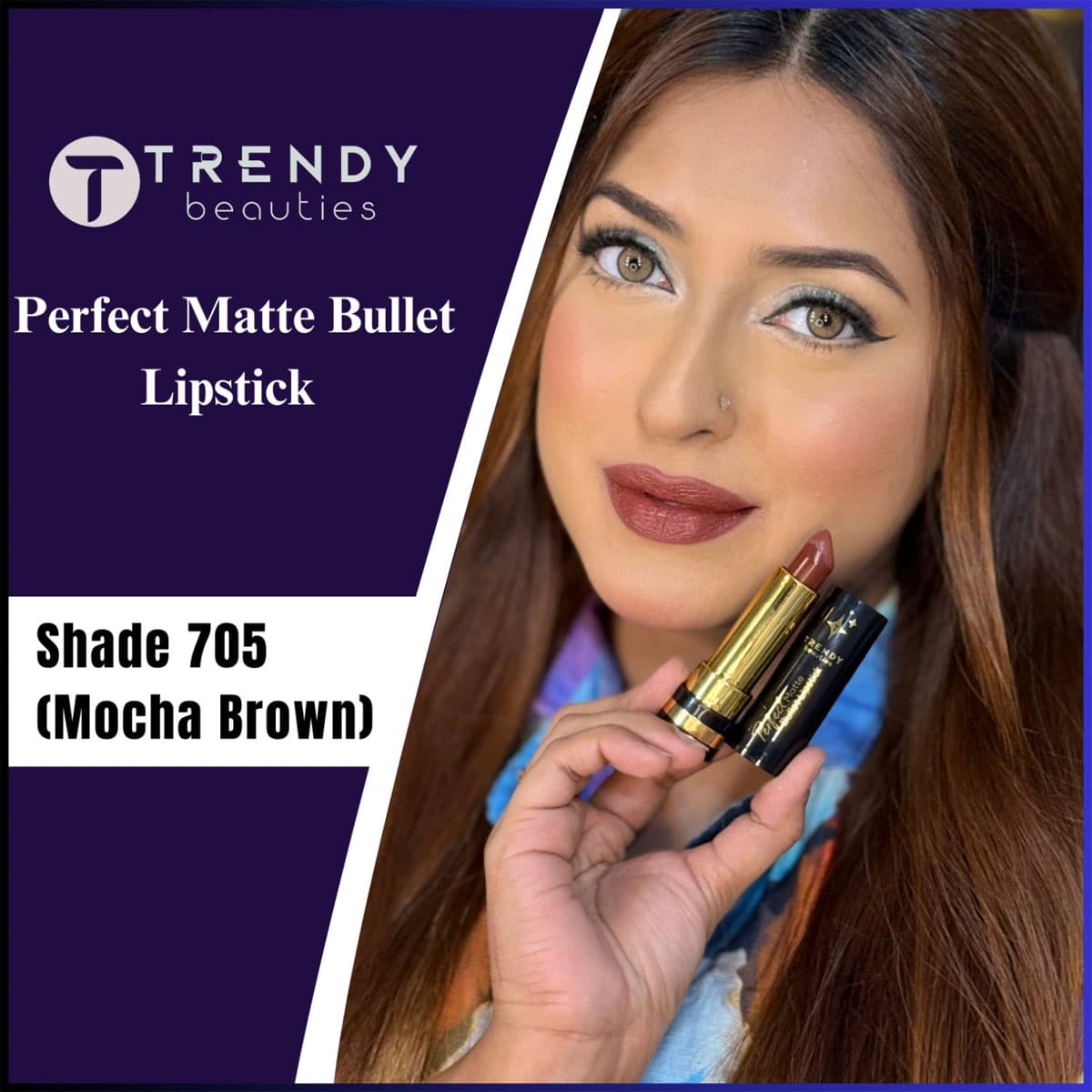 Trendy Beauties Perfect Matte Bullet Lipstick