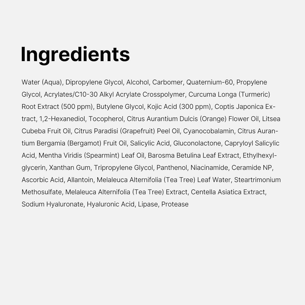 Medicube Kojic Acid Turmeric Body Peel Shot
