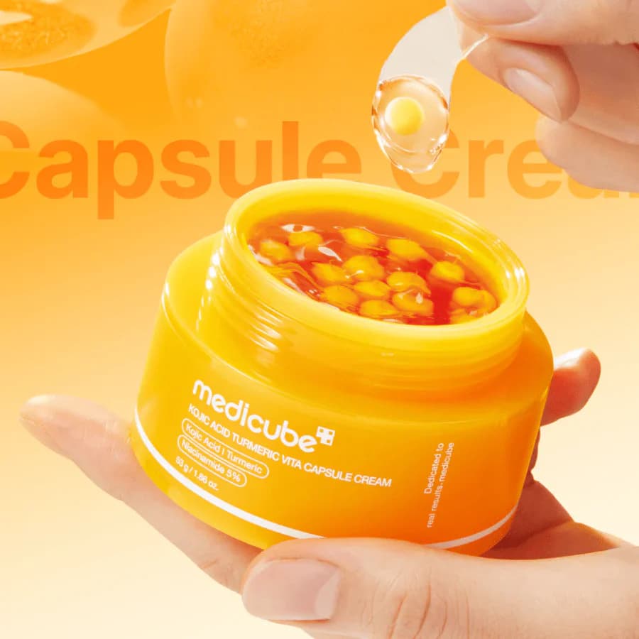 Medicube Kojic Acid Turmeric Vita Capsule Cream