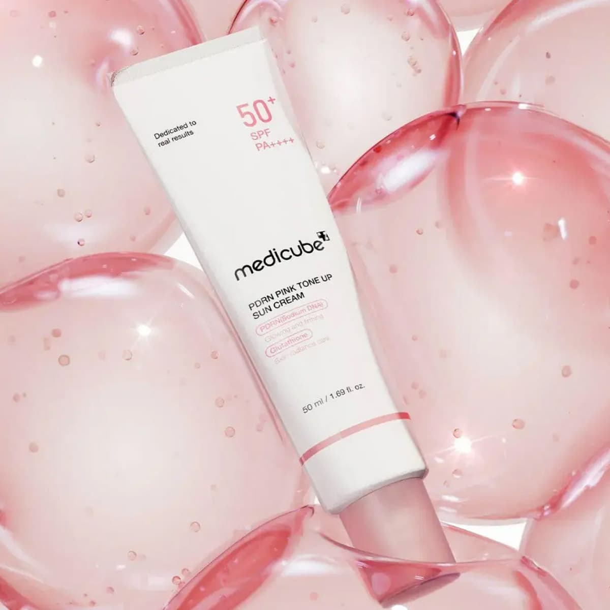 Medicube PDRN Pink Tone Up Sun Cream SPF50+ PA++++ 50ml
