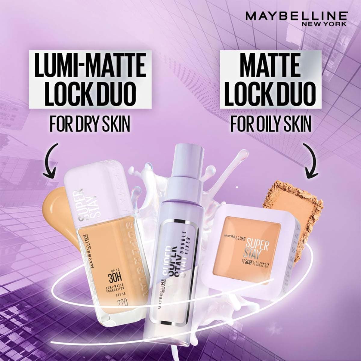 Maybelline Superstay Double Fixer Setting Spray