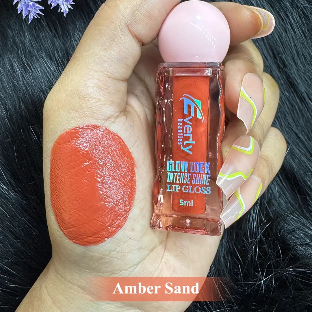 Everly Beauties Glow Lock Intense Shine Lip Gloss