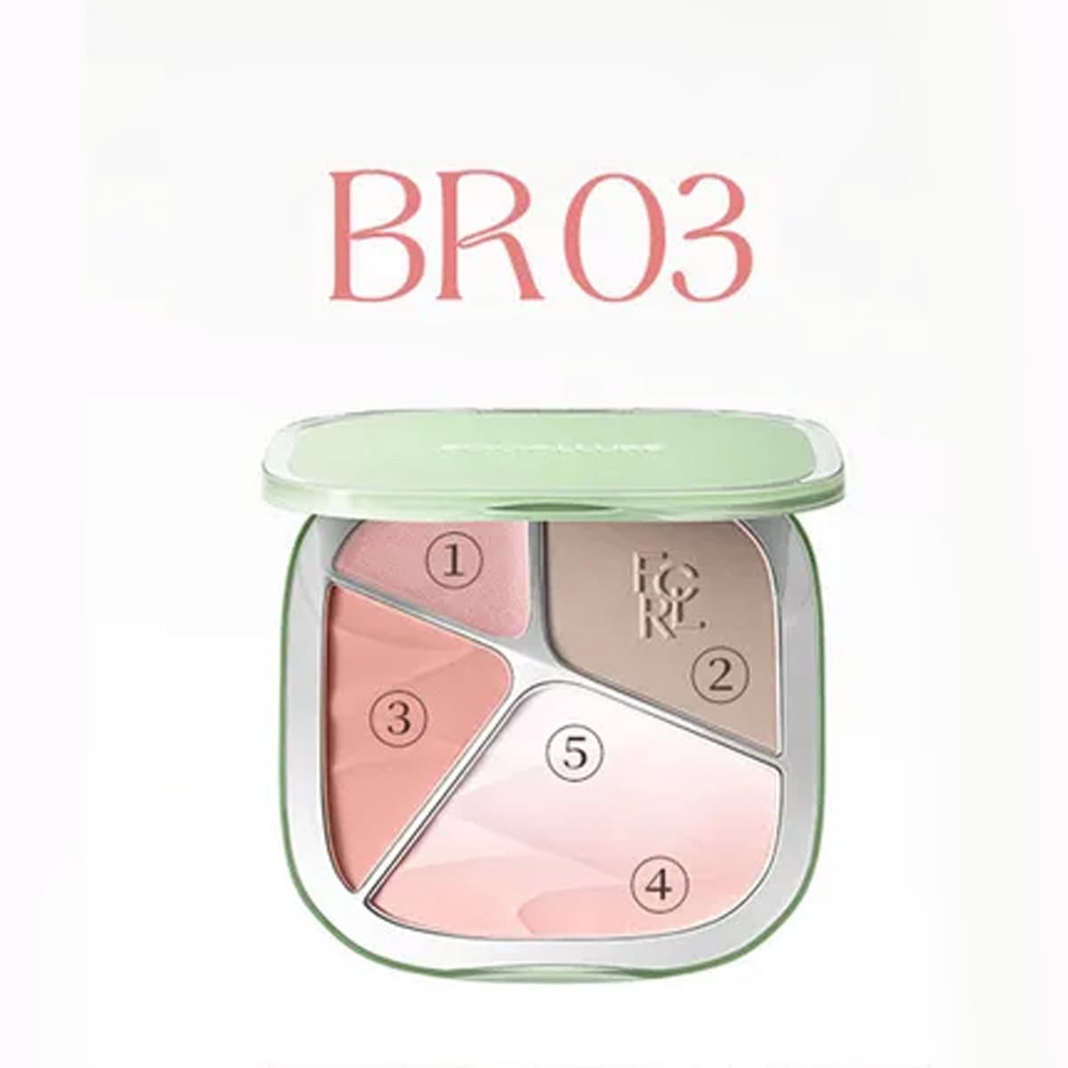 F86 - Focallure 4 Color Highlighter Contour Palatte