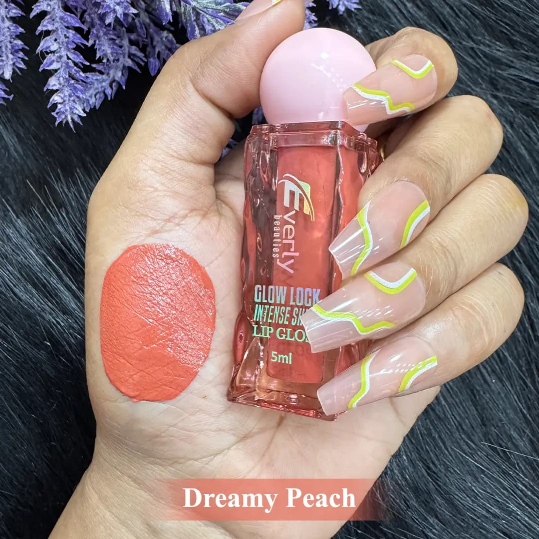 Everly Beauties Glow Lock Intense Shine Lip Gloss