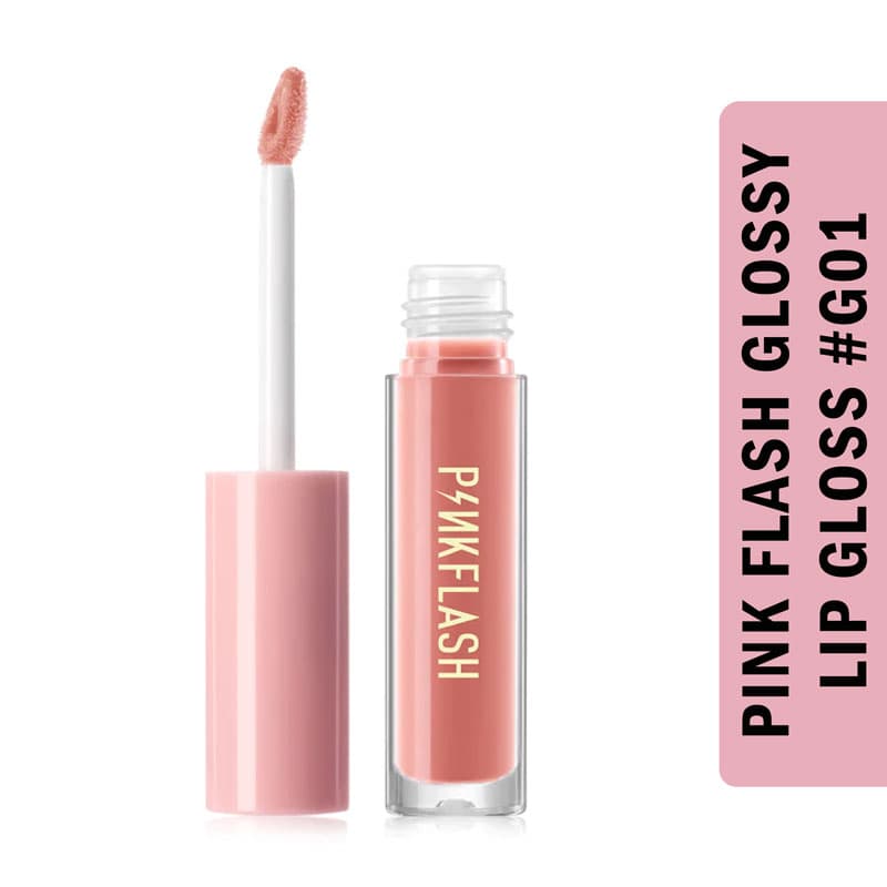 Pink Flash Glossy Lip Gloss