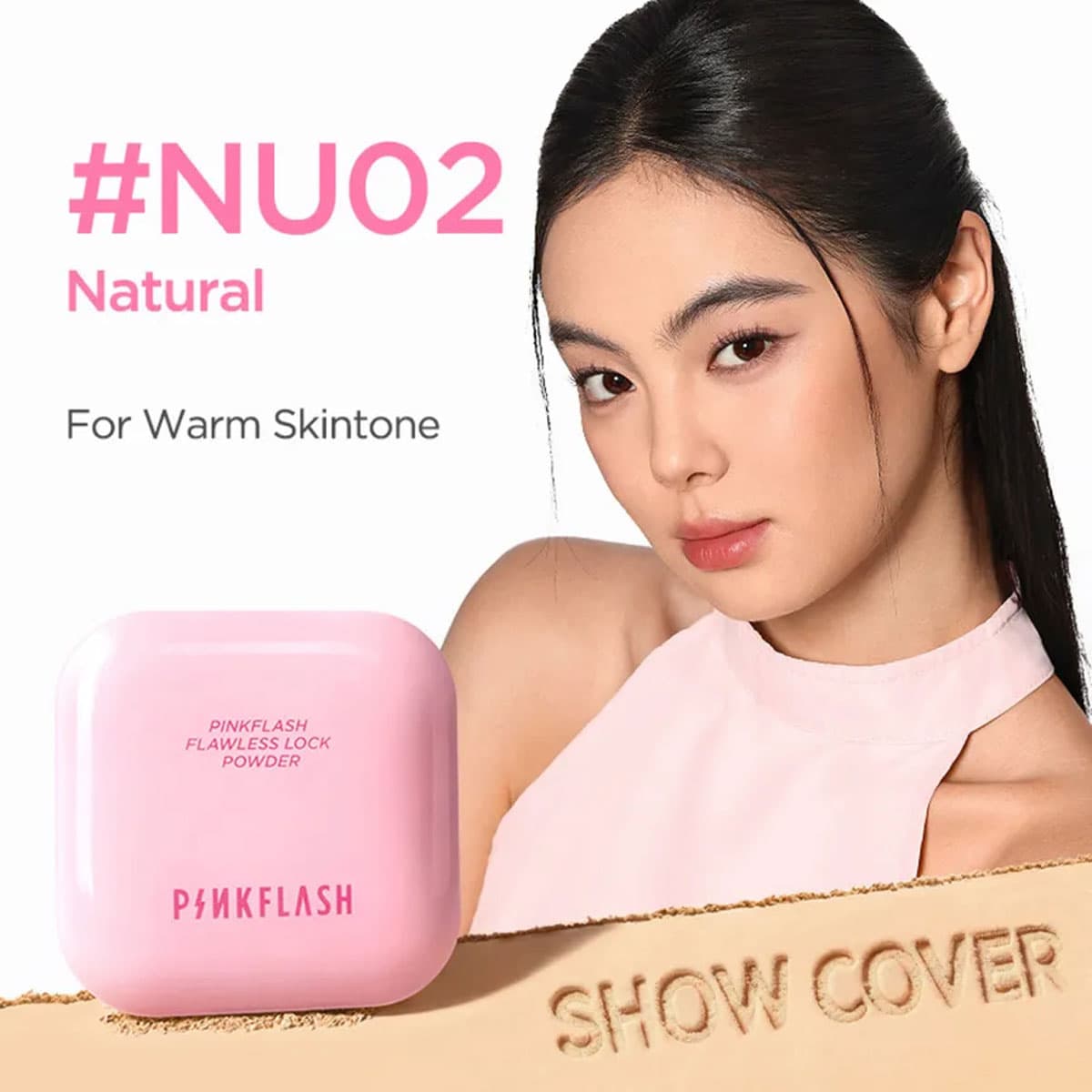 Pink Flash Flawless Lock Powder PF-F34