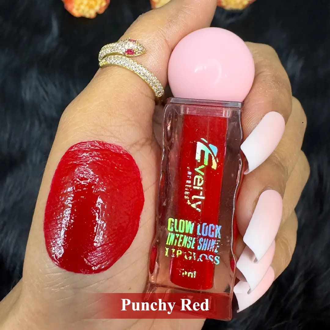 Everly Beauties Glow Lock Intense Shine Lip Gloss