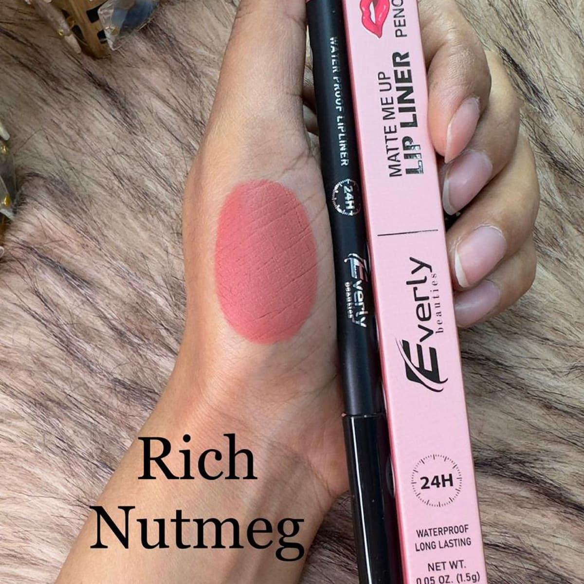 Everly Beauties 24H Waterproof Lip Liner