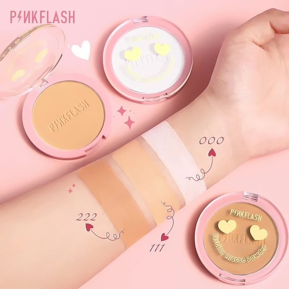 Pink Flash OhMySelf Pressed Powder