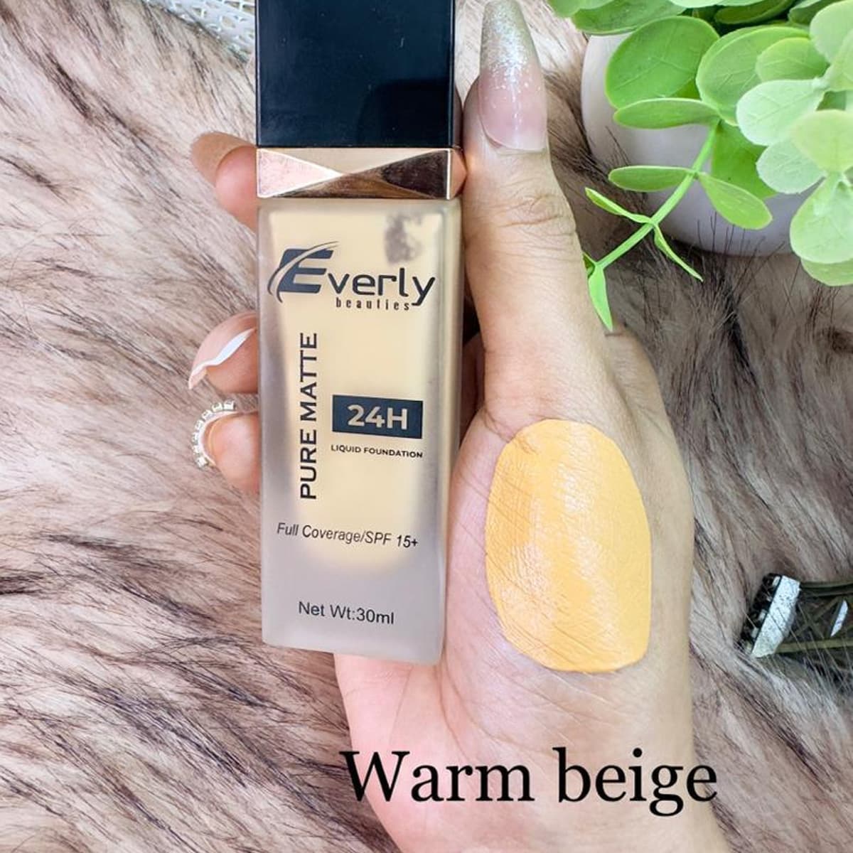 Everly Beauties Pure Matte Full Coverage Foundation