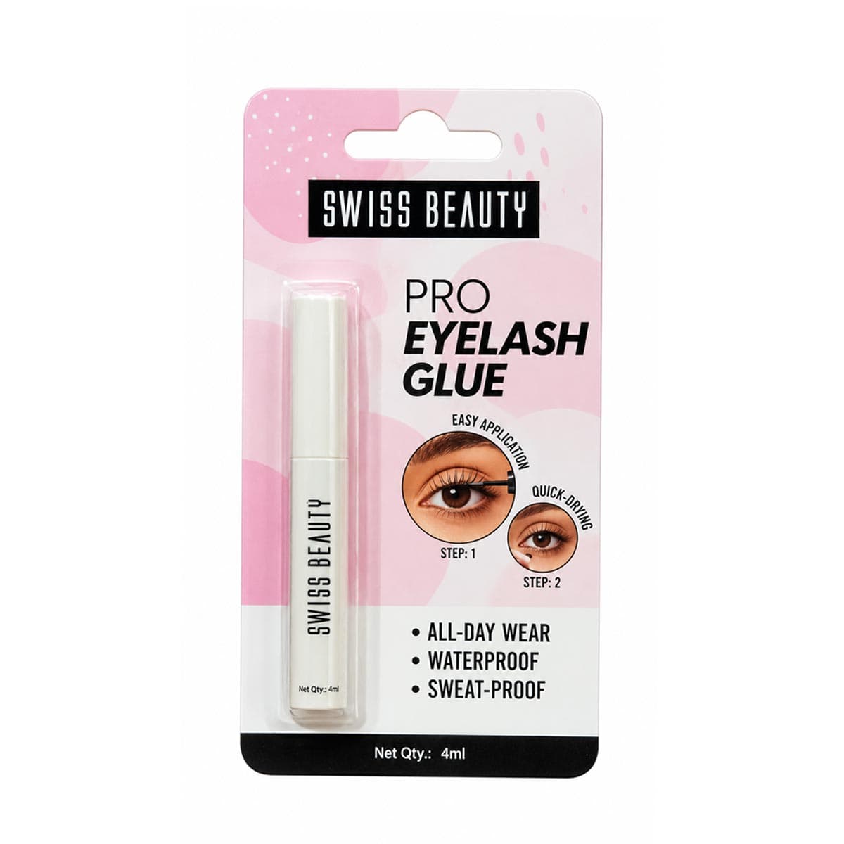 Swiss Beauty Pro Eyelash Glue - White