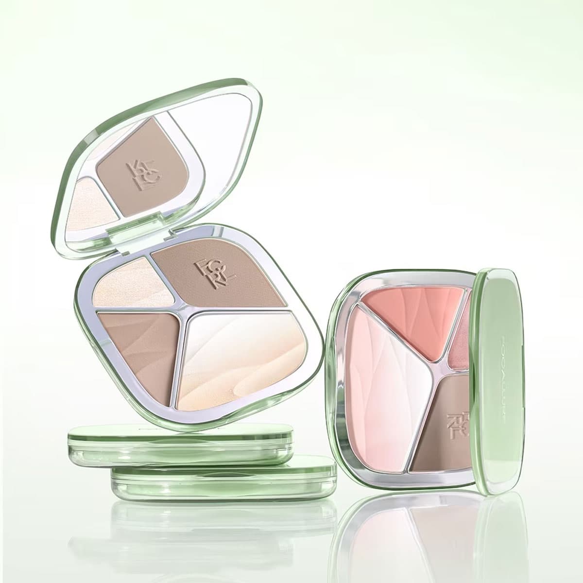 F86 - Focallure 4 Color Highlighter Contour Palatte