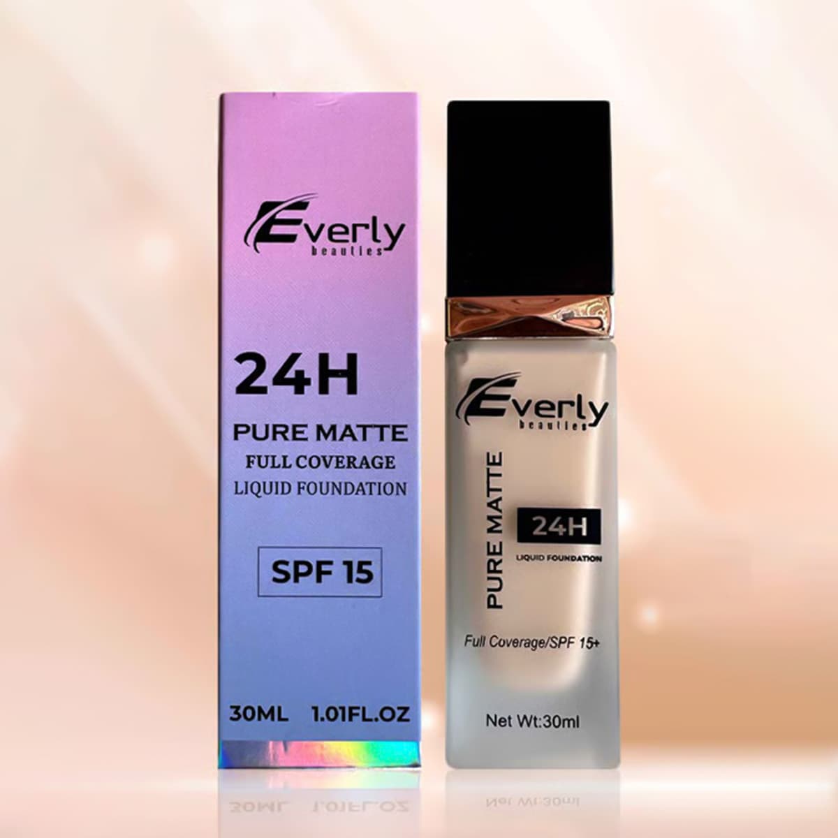 Everly Beauties Pure Matte Full Coverage Foundation