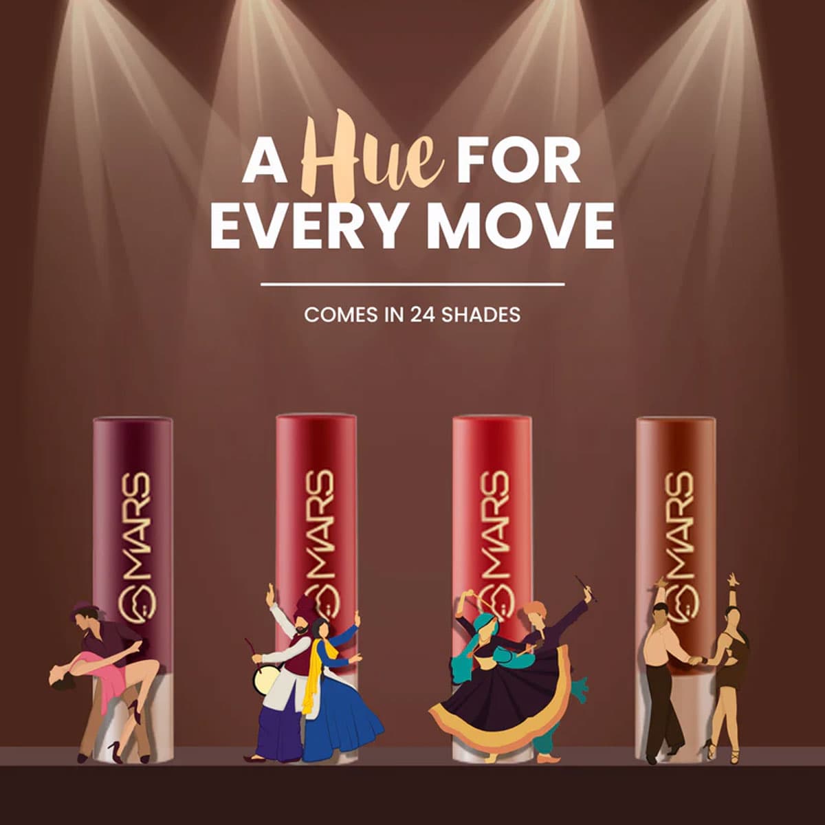 Mars Creamy Matte Lipstick