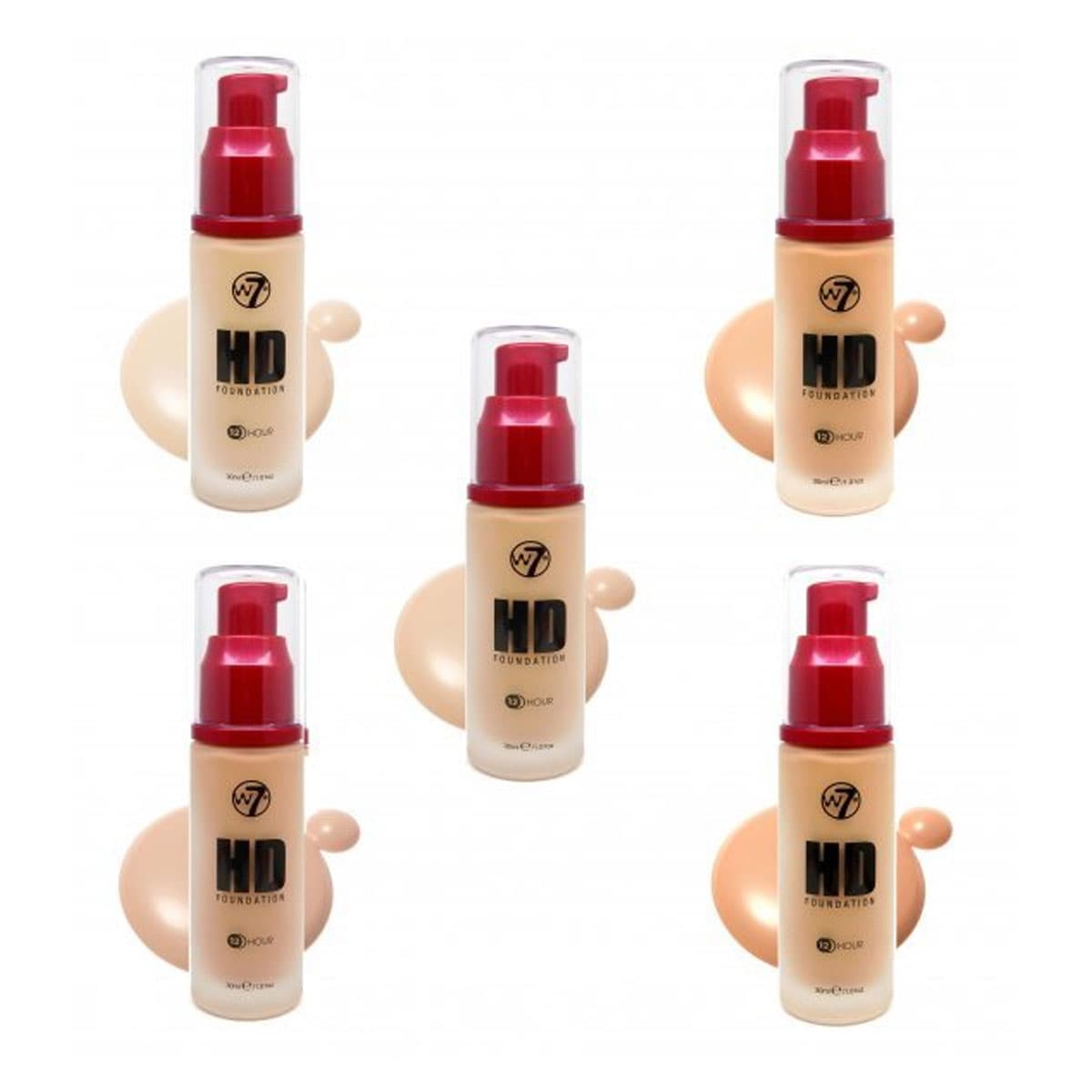 W7 12 Hour HD Foundation