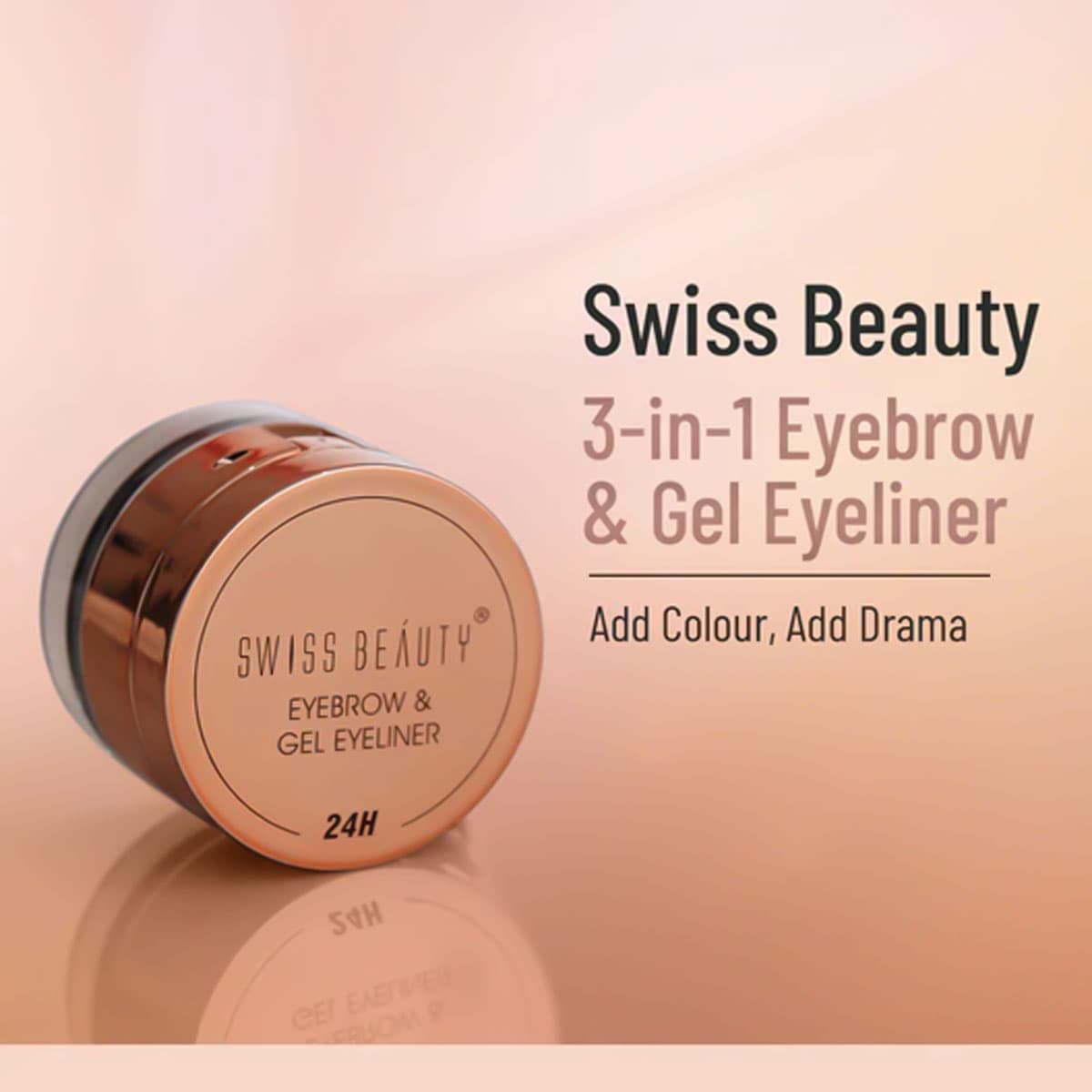 Swiss Beauty Eyebrow & Gel Eyeliner 2 in 1