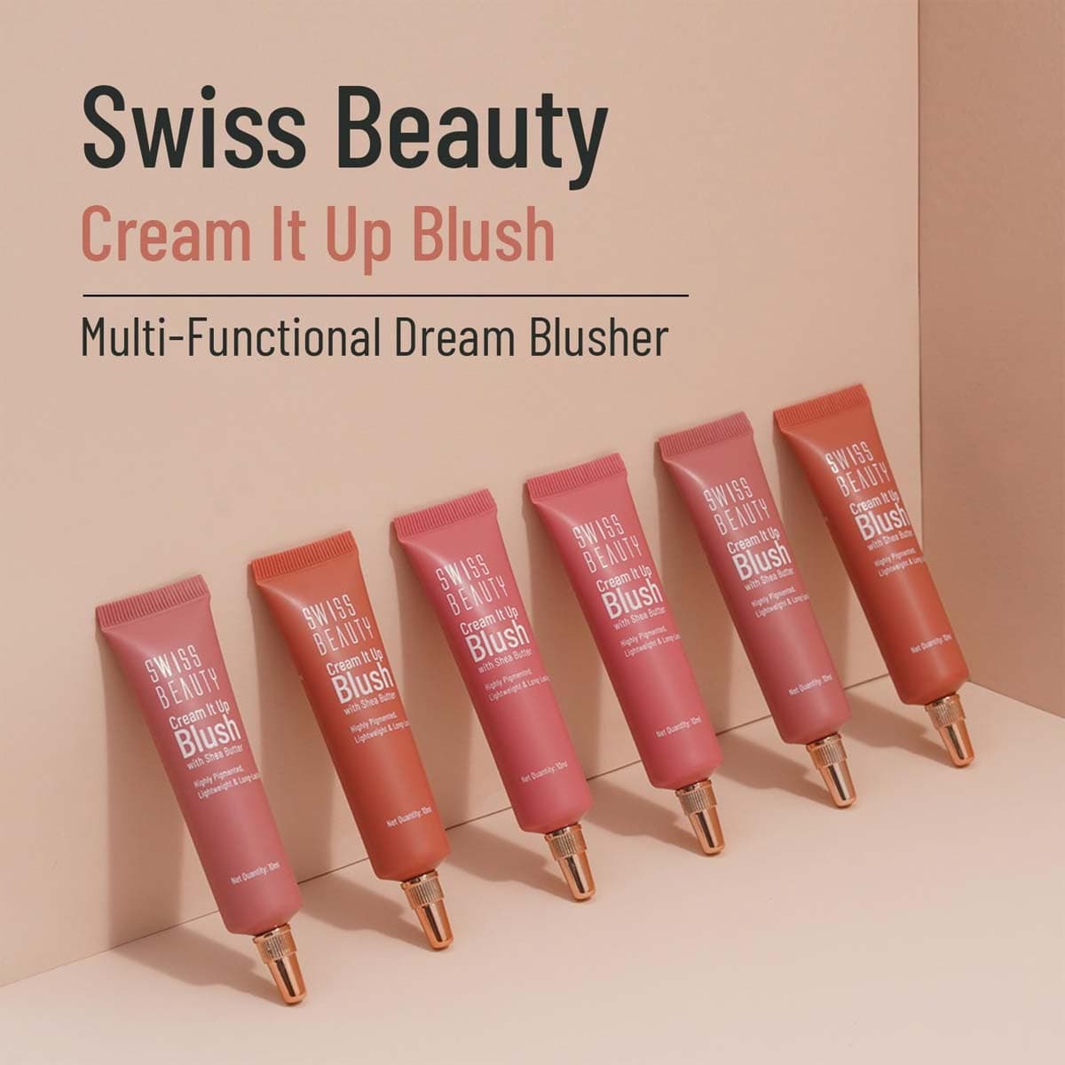 Swiss Beauty Cream It Up Blush with Shea Butter
