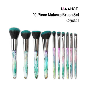 Maange 10pcs Brush Set (Crystal)