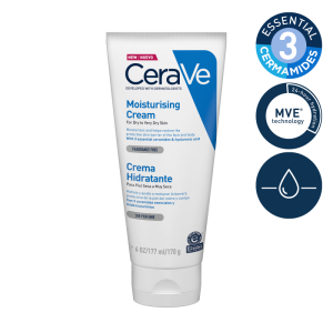 CeraVe Moisturizing Cream For Dry to Very Dry Skin 177ml (USA Variant)