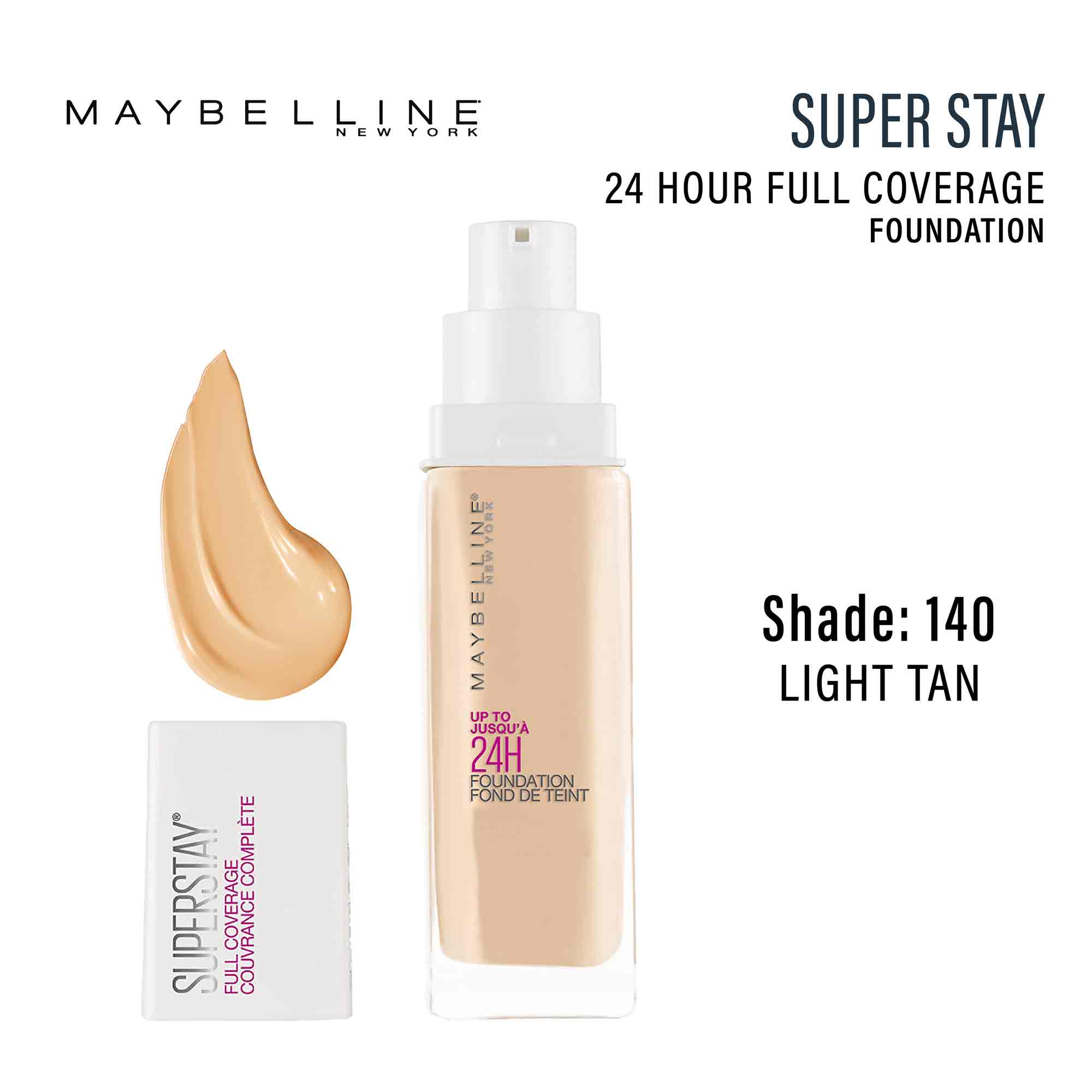 2 or 3 Pack: Maybelline Super Stay Full Coverage 24H Foundation *Choose  Shade*