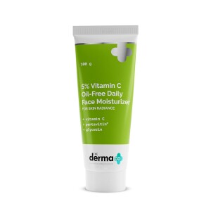 The Derma Co 5% Vitamin C Oil-Free Daily Face Moisturizer