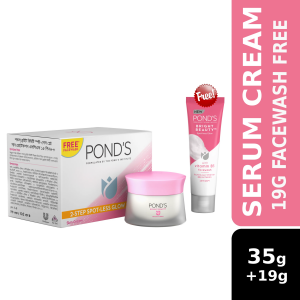 POND'S BRIGHT BEAUTY SERUM CREAM 35G WITH 19GM FACEWASH FREE