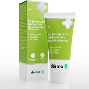 The Derma Co 1% Salicylic Acid Oil-Free Face Moisturizer