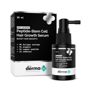 The Derma Co 20% Actives Peptide-Stem Cell Hair Growth Serum