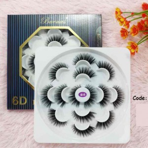 Buenas 6D-01 7 Pair Eyelash Set