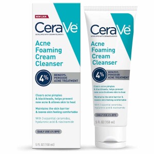 CeraVe Acne Foaming Cream Cleanser – 150ml