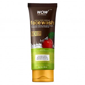 WOW Apple Cider Vinegar Face Wash - No Parabens, Sulphate, Silicones & Color