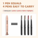 Beauty Glazed 4 In 1 Makeup Pen