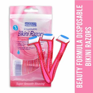 Beauty Formula Bikini Razors Compact 3 Pcs Mini Blade