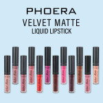 Phoera Velvet Matte Liquid Lipstick