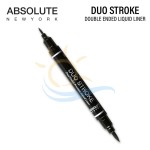 WHOLESALEBEAUTYLA > EYELINER > ABLL05-ABSOLUTE DUO STROKE LINER/6PCS