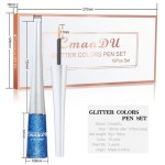 CmaaDu 16pcs Glitter Colors Pen Set