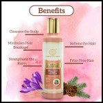 Khadi Natural Himalyan Cedar & Saffron Hair Cleanser- Sulphate & Paraben Free (EXP: July/2025)