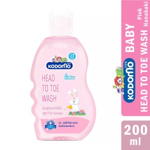 Kodomo Head To Toe Wash Pink Hanabaki