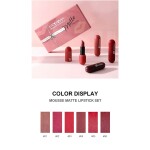 Handaiyan Mousse 6 Pcs Matte Bullet Lipstick Set