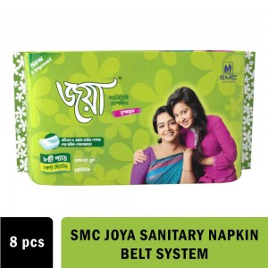 Joya Sanitary Napkin Regular Flow (Belt System) 8 Pads